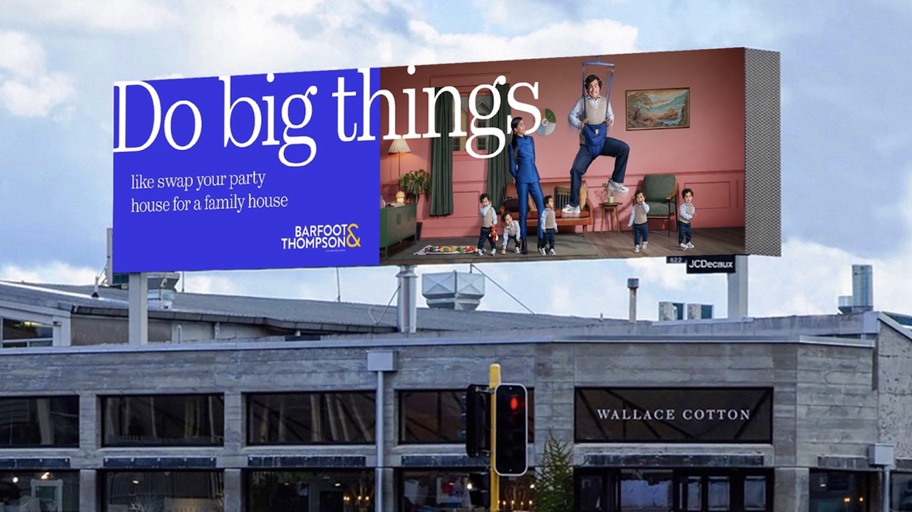 Barfoot & Thompson inspires kiwis to do big things in new campaign via Pitchblack + Together